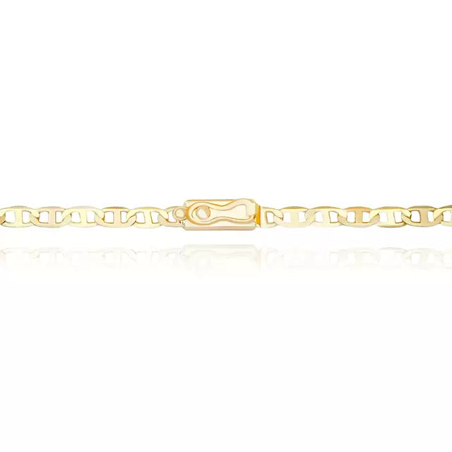 Corrente Piastrine 2,9mm (Fecho Tradicional) - Banho Ouro