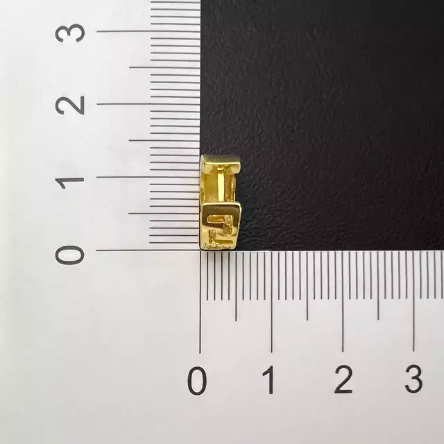 Brinco Argola Grega - Banho Ouro