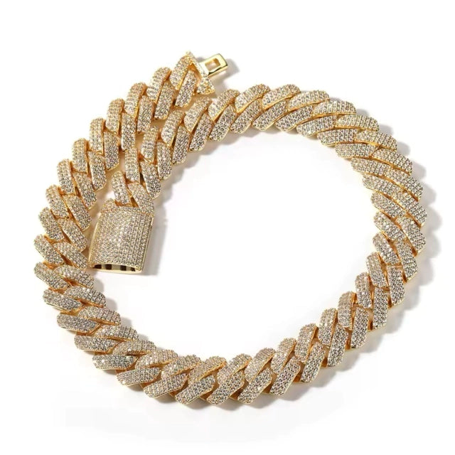 Corrente Cuban Magic - Banho Ouro
