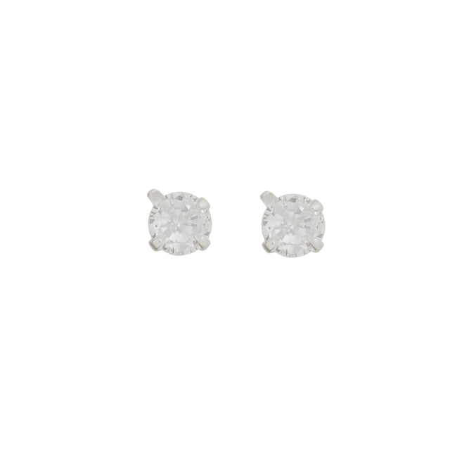 Brinco Ponto de Luz 3mm - Prata 925