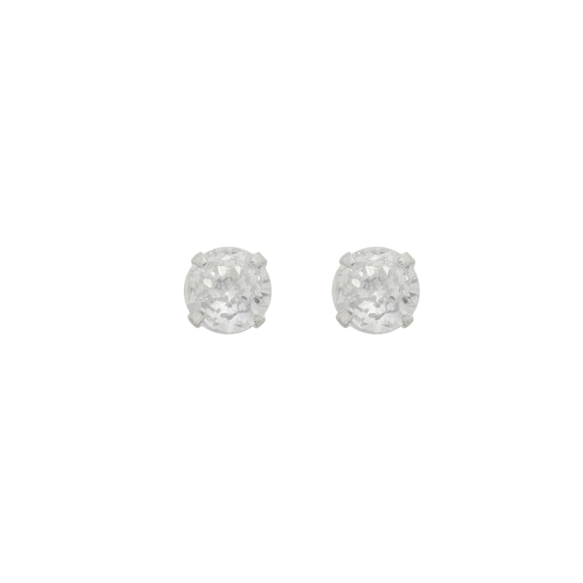 Brinco Ponto de Luz 7mm - Prata 925