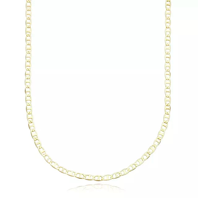 Corrente Piastrine 2,9mm (Fecho Tradicional) - Banho Ouro