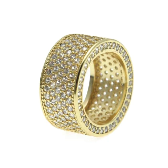 Anel Bvlgaria Ice - Banho Ouro