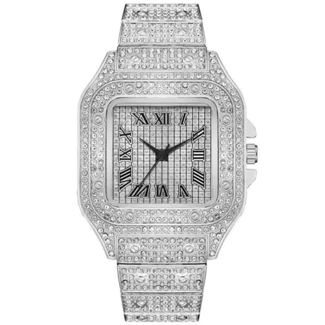 Relógio Ice Max - Banho Prata