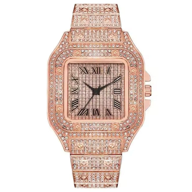 Relógio Ice Max - Banho Ouro Rose