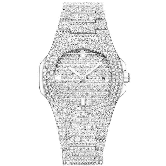 Relógio Ice - Banho Prata