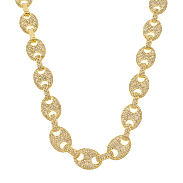 Corrente Gucci Link - Banho Ouro