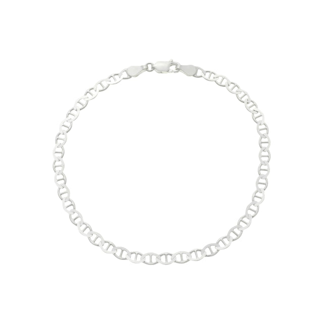 Pulseira Piastrine 4mm - Prata 925