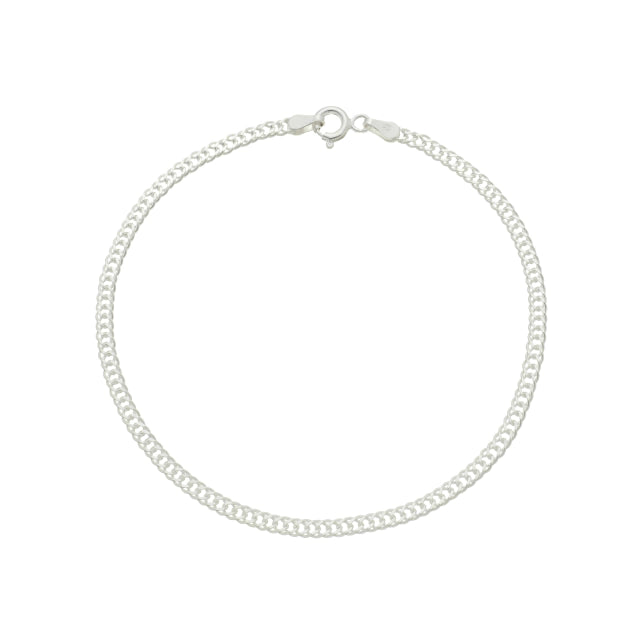 Pulseira Grumet Dupla - Prata 925